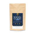 Morning Victory Breakfast Blend coffee, 1 lb, coarse ground.